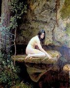 John Collier The water nymph Sweden oil painting artist